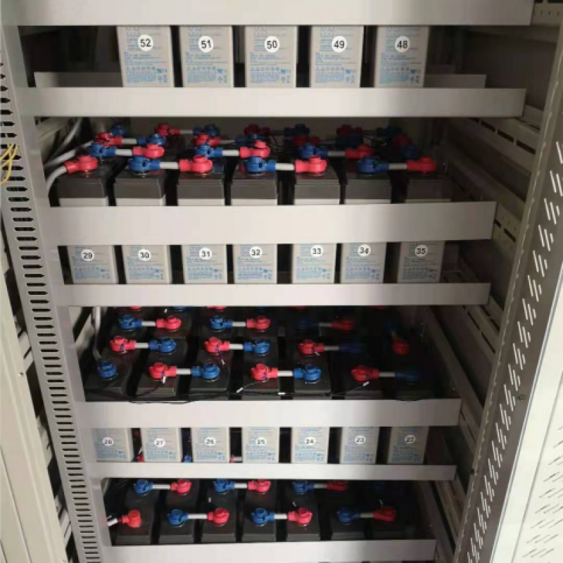 门头沟供电局理士2V100AH蓄电池更换完毕